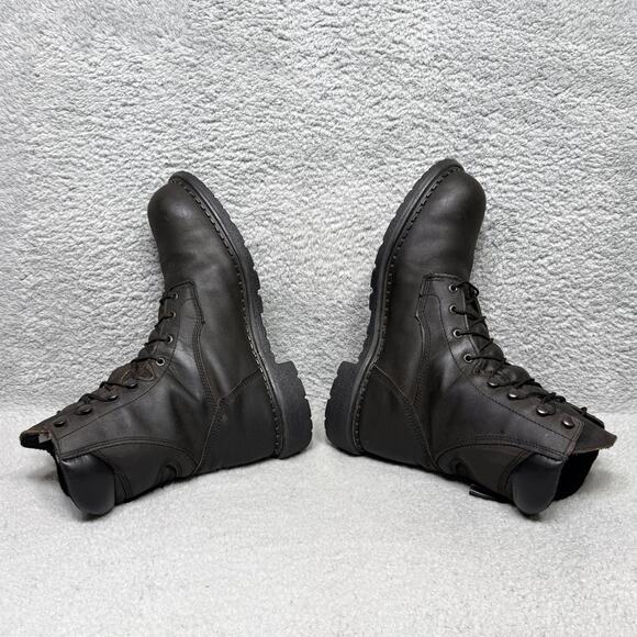 Red Wing 1411 Dynaforce Mens Size 11.5 Insulated 8" Work Boots Brown Waterproof - Picture 6 of 9